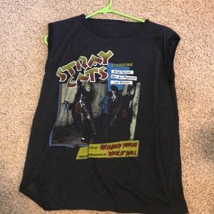 Original Stray Cats band tee from 80’s tour